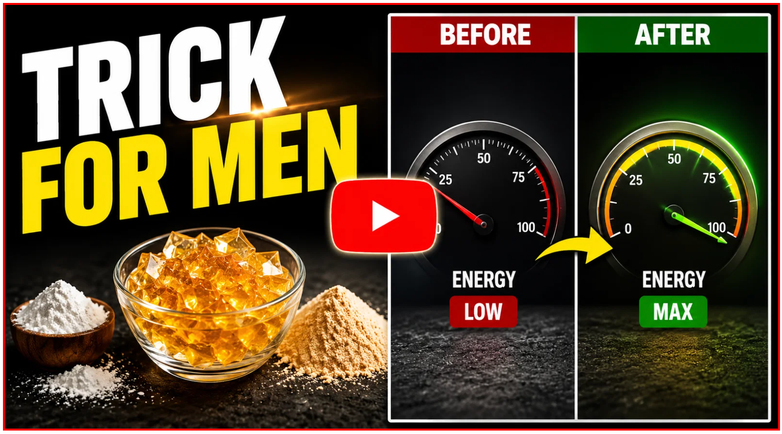 Illustrative thumbnail showing honey and a before-and-after style graphic